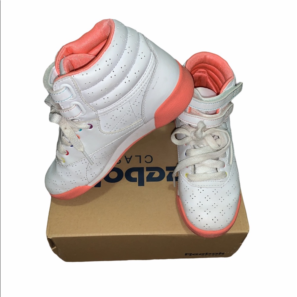 Kids Freestyle High Schoes Reebok 13.5
